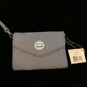 Vera Bradley Small Gray Wristlet with Multicolor inside.  New with Tag.